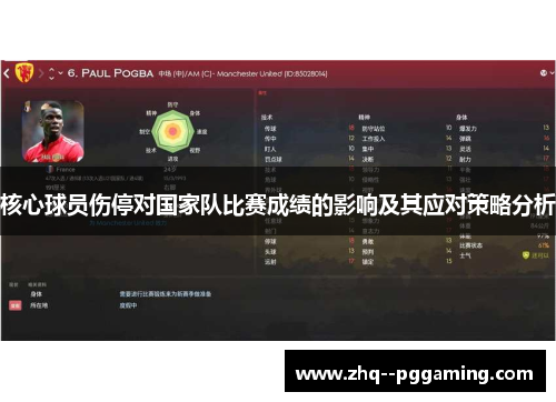 核心球员伤停对国家队比赛成绩的影响及其应对策略分析